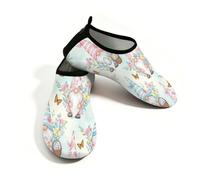Chintiz Zapatos de agua para mujeres y hombres, gnomo de Pascua, antideslizantes, de secado rápido, suaves, para verano, playa, piscina, surf, yoga, ejercicio, Gnomo de Pascua, 37.5/38.5 EU