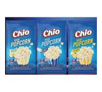 Chio Palomitas de Maíz para Microondas, Set de 3 Sabores, Sal, Queso y Mantequilla, 240 g