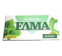 Chios Elma Mastic Gum sabor menta verde 5 x 10 piezas/5 x 14 g - de 100% fresco original Xios (masticha o mastixa) por ELMA