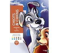 Chiots & chiens Disney: Colorie les chiffres et découvre les images !