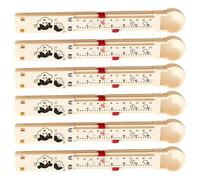 Chip Clips, Food Bag Clips, Heavy-Duty Clamps, Sealing and Fresh-Keeping, Measurement Markings, Reutilizable, 6-Pack for Kitchen, Pantry, Home, Workshop 0.79x0.79x5.51 pulgadas, Camping