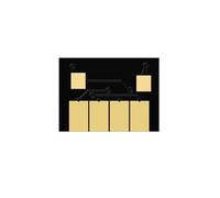 Chip de Cartucho de Tinta Compatible de 300ML para trazadores de Gran Formato HP746 746XL para DesignJet Z6 Z9 Z9 + P2V80A P2V82A P2V83A(746 Chip-Y)