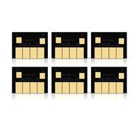 Chip de Cartucho de Tinta de 300ML Compatible con HP746 746XL para trazadores de Gran Formato DesignJet Z6 Z9 Z9 + P2V80A P2V82A P2V83A(746 Chip- 6Color)