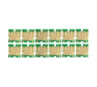 Chip de Cartucho de Tinta, Juego de 6 Colores, 200ML, T7811, T7812, T7815, T7816, Compatible con Impresora DX100, Cartucho Frontier S BK C M Y SB Rosa(Chip 2set T7811-7816)