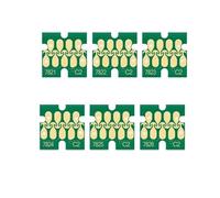 Chip de Cartucho de Tinta T7821-T7826 Apto for Impresora Epson SureLab D700 SL-D700, 6 Colores(5 Sets)