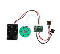 Chip de Dispositivo de Módulo de Grabación de Voz de Sonido, Módulo de Sonido Grabable de 30 S, Chip de Tarjeta de Felicitación de Bricolaje para Tarjetas de Audio de Bricolaje, Caja de Música de Bric