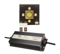 Chip de luz LED de escenario de alta potencia 150W 300W DC30-36V 5A 8A foco de seguimiento con cabezal móvil luz blanca fría de larga distancia(300W Led and Driver)