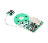 Chip de Sonido Grabable, Módulo de Reproducción de Grabación de Voz con Soporte de Cinta de Doble Cara Duración de Grabación de 25 Segundos para Saludos, Proyectos de Bricolaje y