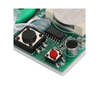 Chip de Sonido Grabable PCB, Módulo de Grabación de 25 Segundos, Control de Botones Compacto con Cinta Adhesiva de Doble Cara.