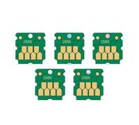 Chip de Tanque de Mantenimiento Compatible con SureColor F100 F130 F160 SC F100 SC F130 SC F160 SC F170 Tanque de residuos S2101 C13S210125(5 PCS Chip)