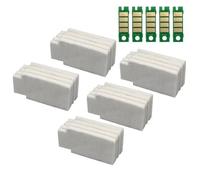 Chip del tanque de mantenimiento y almohadilla de tinta residual para impresora compatible Fuji Frontier DE100 DE-100, reiniciador de chips del colector de tinta residual, disponible en 1 a 10 piezas(