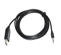 Chip FT232RL Cable de programación USB RS232 a Conector de Audio estéreo TRS de 2,5 mm AJ Cable convertidor Serie USB-RS232-AJ KABLE(3.6m,T-RXD R-TXD S-GND)