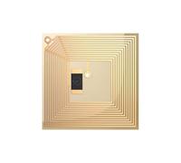 Chip Inteligente Uña Arte N3 Inalámbrico - Función Sin Carga | Pegatina Uña Delgada Ligera Ntag213 Compatible Smartwatches Rastreadores | Protección IP68 Activa Funciones Teléfono Toque, 7,2x4,8x1