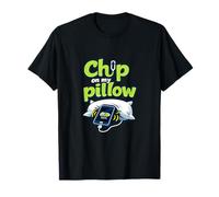 Chip on My Pillow Nurse Night Shift Teléfono Broma Camiseta