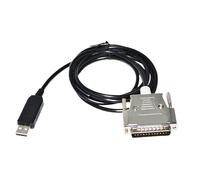 Chip USB A D-Sub 25 Pines DB25 Macho Adaptador RS232 Cable DE COMUNICACIÓN Serie for LX3 MX3 DE Control NUMÉRICO COMPUTACIONAL CENTROS DE MECANIZADO(3 Metre,Cable B)