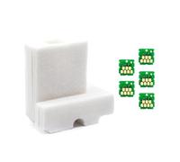 Chip y Esponja for Tanque de Tinta de Mantenimiento SC23MB S13S210125 for SureColor F170 SC-F170(Spong W 5chip)