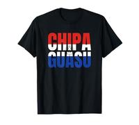 Chipa Guasu Bandera Paraguaya Paraguay Bandera Orgullo Guaraní Camiseta