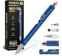 Chipate Regalos Originales para Hombre, Bolígrafo Multifuncion 9 en 1, Regalos Navidad Originales, Regalos para Hombre, Gadgets Tecnologicos Regalos para Hombre, Regalos Hombre Navidad