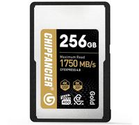 CHIPFANCIER Tarjeta de memoria CFexpress 4.0 tipo A de 256 GB de hasta 1750 MB/s de velocidad de lectura y 1750 MB/s de velocidad de escritura tipo A para grabación de video RAW 4K/8K, compatible con