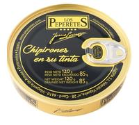 Chipirones en su Tinta Los Peperetes - Conserva Gourmet de Galicia | Receta Tradicional Artesanal | Producto Premium en Lata Exclusiva