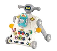 Chipolino 3 en 1 CAR multicolor: Walky musical multifuncional.6+ meses. Estimula desarrollo y coordinación. Con luces, sonidos y juguetes coloridos. Ajustable en altura. Cumple norma europea