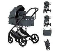Chipolino Amore - Soporte para bebidas para cochecito de bebé, 2 en 1, color turquesa