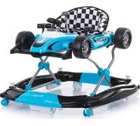 Chipolino Andador 4 en 1 Racer, ajustable, balancín, centro de actividades, color: azul