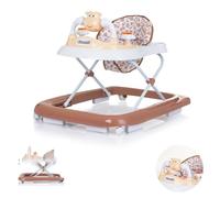 Chipolino, Andador Little Cow Ruedas Stopper Altura ajustable Música Luz, Colores: marrón