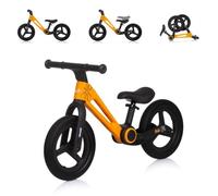 Chipolino Bicicleta plegable de 12 pulgadas, altura regulable, plegable, a partir de 2 años, colores: naranja