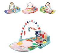Chipolino Centro de juegos Happy Animals arco juego gatear cubierta botones música, color: ecológico