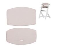 Chipolino Juego de cojines para silla alta infantil, funda de asiento, juego de 2 piezas, colores: beige