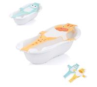 Chipolino red de baño bebés inserto de baño asa de plástico desde el nacimiento, color:amarillo