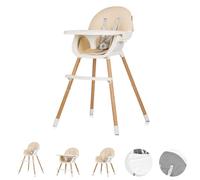 Chipolino, Rio 2 in 1 highchair, trona patas antideslizantes arnés, colores: bronceador