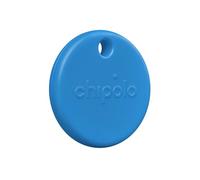 Chipolo POP Tracker Tag - Colorido, Compatible, rastreador Bluetooth Fuerte | con llamada a tu teléfono y alerta de fuera de rango, funciona con Find Hub en Google o Apple Find My (Azul)