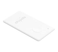 Chipolo Tarjeta, 1 unidad, buscador de billeteras, rastreador Bluetooth para cartera, características premium gratuitas, funciona con la aplicación Chipolo (compatible con iOS y Android), color blanco