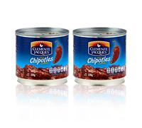 Chipotle Chili en salsa Adobo - Chipotle en Adobo de Clemente Jacques (Pack de 2) por 380 gr