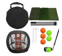 Chipping Net Golf Objetivo | Nylon Fácil de Poner Ayuda de Entrenamiento - Chipping Propósito Golf Net Set - Para Interior Y Exterior Ejercicio Swing Adecuado Para Hombres Padre Mujeres Golfistas