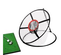 Chipping Net Golf Target - Two Layer Training Aid | Nylon 62.5x58x54cm Practice Net for Adults Men Women Beginner Golf Lovers Outdoor Home Backyard Office Gym