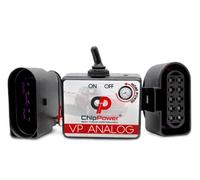 ChipPower Chip de Potencia VPA Analog al coche para Volkswagen Golf Passat New Beetle Polo 1.9 TDI 81 kW 110 CV 1990-2006 Tuning Box Diesel ChipBox Más Potencia del Coche Menor Consumo de Combustible