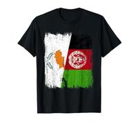 Chipre Afganistán Media Bandera chipriota afgana Camiseta