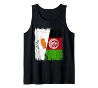 Chipre Afganistán Media Bandera chipriota afgana Camiseta sin Mangas