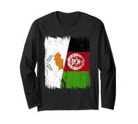 Chipre Afganistán Media Bandera chipriota afgana Manga Larga