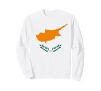 Chipre Bandera República de Chipre Corazón I Love Cyprus Sudadera