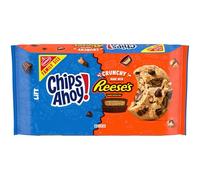 Chips Ahoy! Galletas con tazas de cacahuete Reese's Tamaño familiar Paquete de 14.25 onzas, galletas de chocolate, 1 unidad