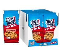 Chips Ahoy Galletas Cookies Extra Pepitas XL, 10 Cajas de 184 g