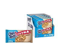 Chips Ahoy! Galletas Cookies Extra Tiernas, Con Pepitas de Chocolate, Pack 10 Cajas de 208 g