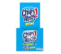 Chips Ahoy! Mini Galletas Cookies Americanas con Pepitas de Chocolate - Pack 20 Bolsitas Individuales x 40g