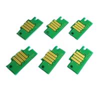 Chips de Cartucho permanentes de reinicio automático PFI102, 6 uds., Aptos for trazadores Canon IPF610 IPF510 IPF500 IPF605 IPF700 IPF710