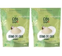 Chips de Coco Orgánicos - 200g. Coco Deshidratado de Cultivo Ecológico Sin Azúcar y Aditivos. Snack Puro Sano y Natural Secado al Sol. (Paquete de 2)