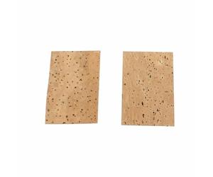 Chips de corcho para saxofón, repuesto de corcho para saxofón, almohadilla para boquilla, tiras para tenores, hoja para cuello, 2 uds